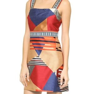 DVF 'Jakarta' Cotton Silk Dress
